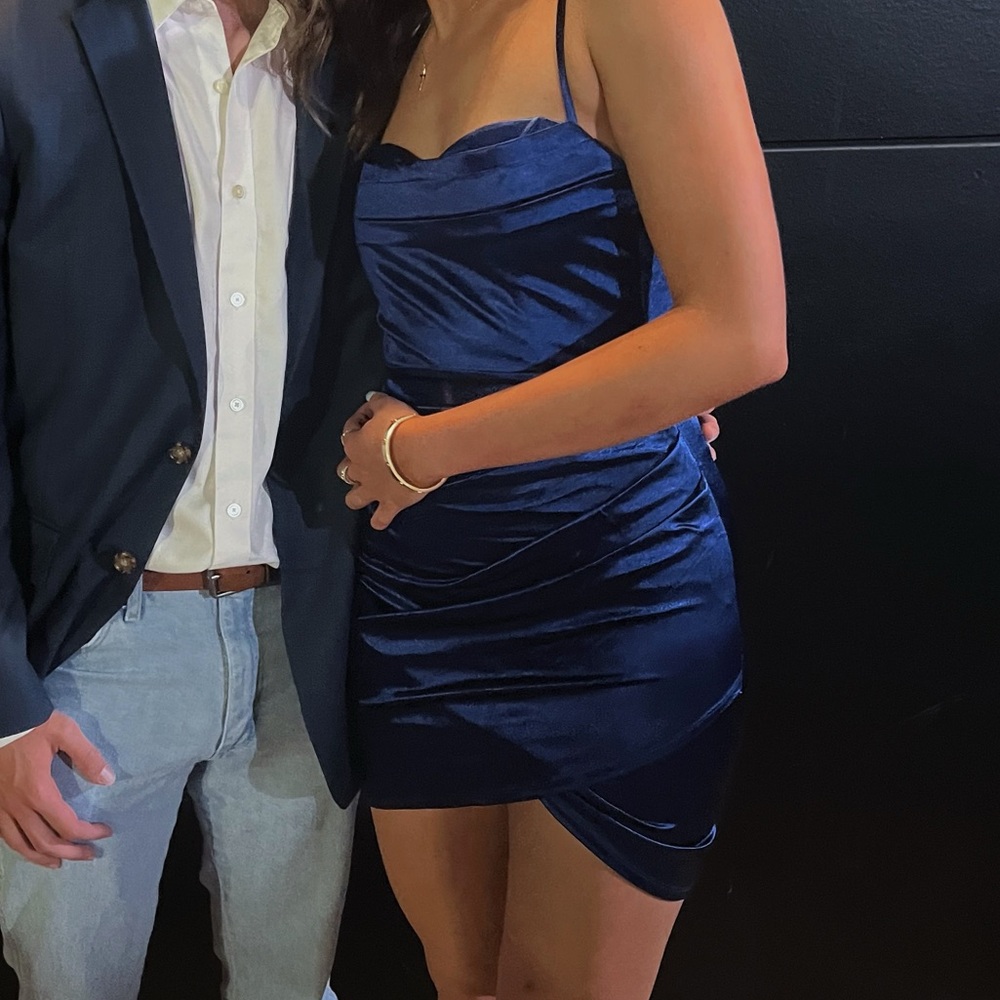 Windsor Navy Blue Bodycon Dress